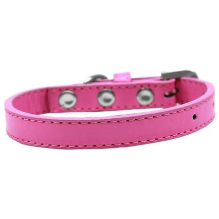 UNCONDITIONAL LOVE Wichita Plain Dog CollarBright Pink Size 12 UN806750